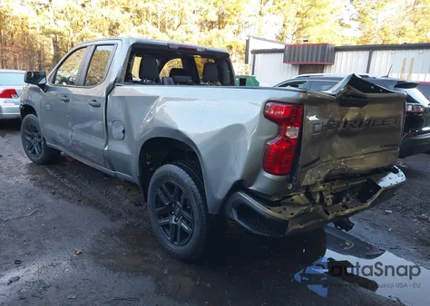 2023 Chevrolet Silverado 1500 2Wd Standard Bed Custom из США, поврежденный, VIN 1GCRABEK3PZ208535